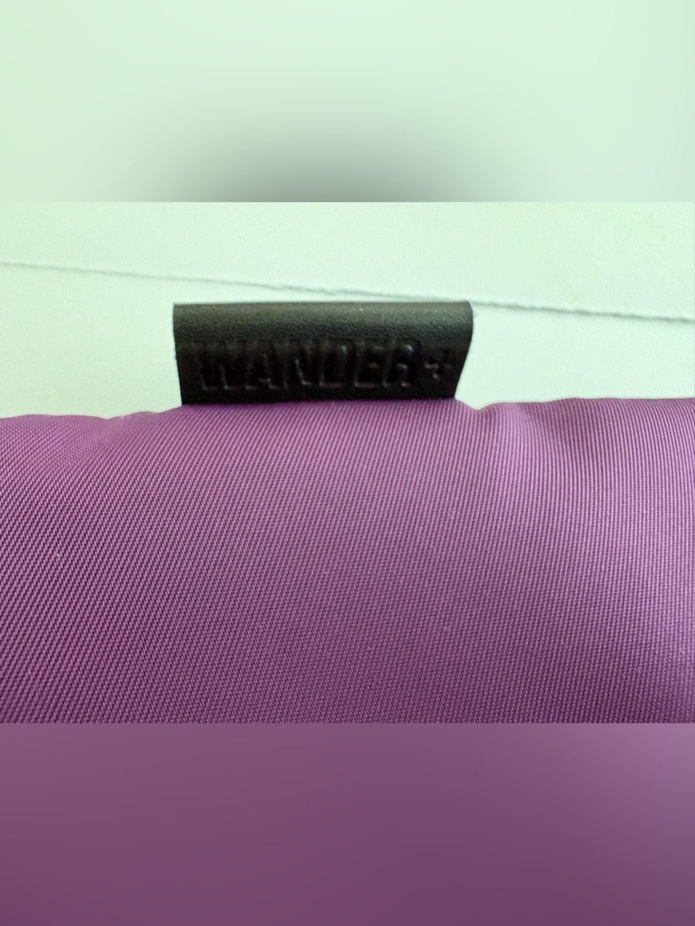 WANDER+ Original Anti-Theft Travel Bag Purple Sling Crossbody NWT - Picture 3 of 5